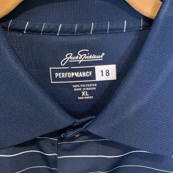 Jack Nicklaus Navy Polo XL - Picture 2 of 5